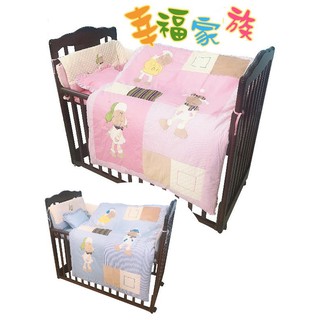 嬰兒床純棉七件組 中床被組 M號 大床被組 L號 嬰兒床寢具 兒童寢具