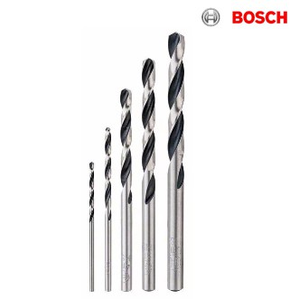 【含稅店】BOSCH博世 超實用5支裝金屬鑽頭組 HSS PointTeQ 鉸刀套件 5入 2608577345