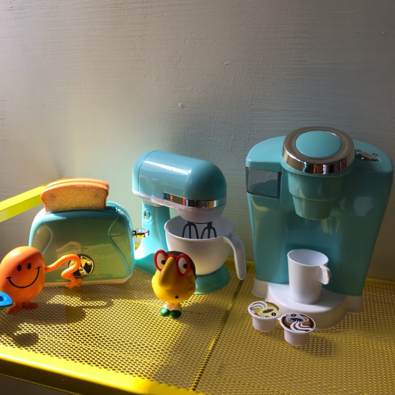 ☻︎ 김치mom♴手商店☺︎ 二手兒童playgo馬卡龍藍廚房用品玩具 Costco 購入