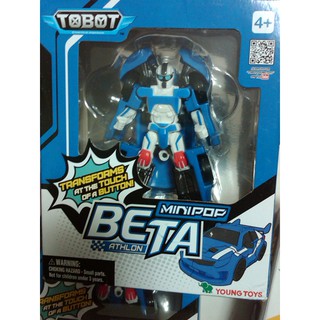 YOUNG TOYS 機器戰士 迷你TOBOT mini BETA ENG 變型機器人 臺灣公司貨