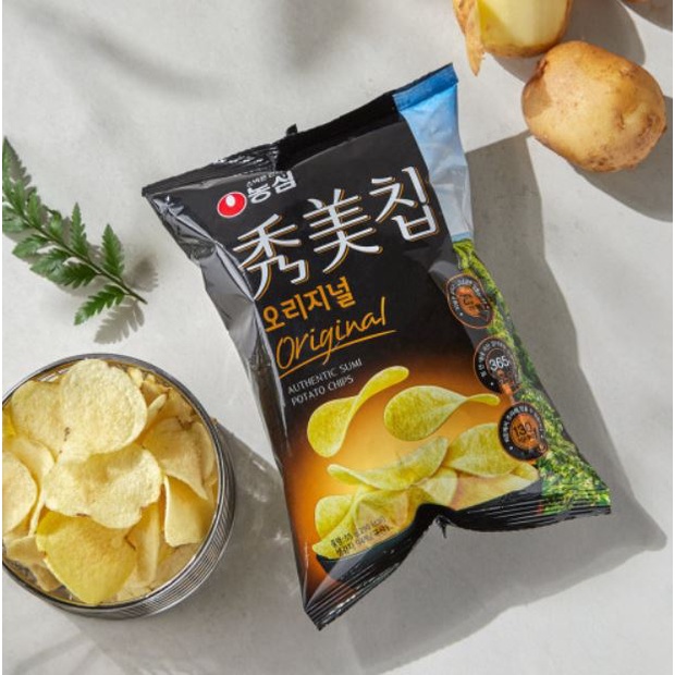 韓國 農心秀美洋芋片 薯片 原味 85g 秀智代言 韓國代購