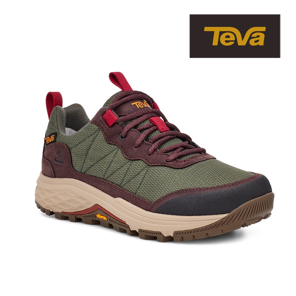 【TEVA】女 Ridgeview Low 低筒戶外多功能登山鞋/休閒鞋-紫紅色/橄欖綠 (原廠現貨)
