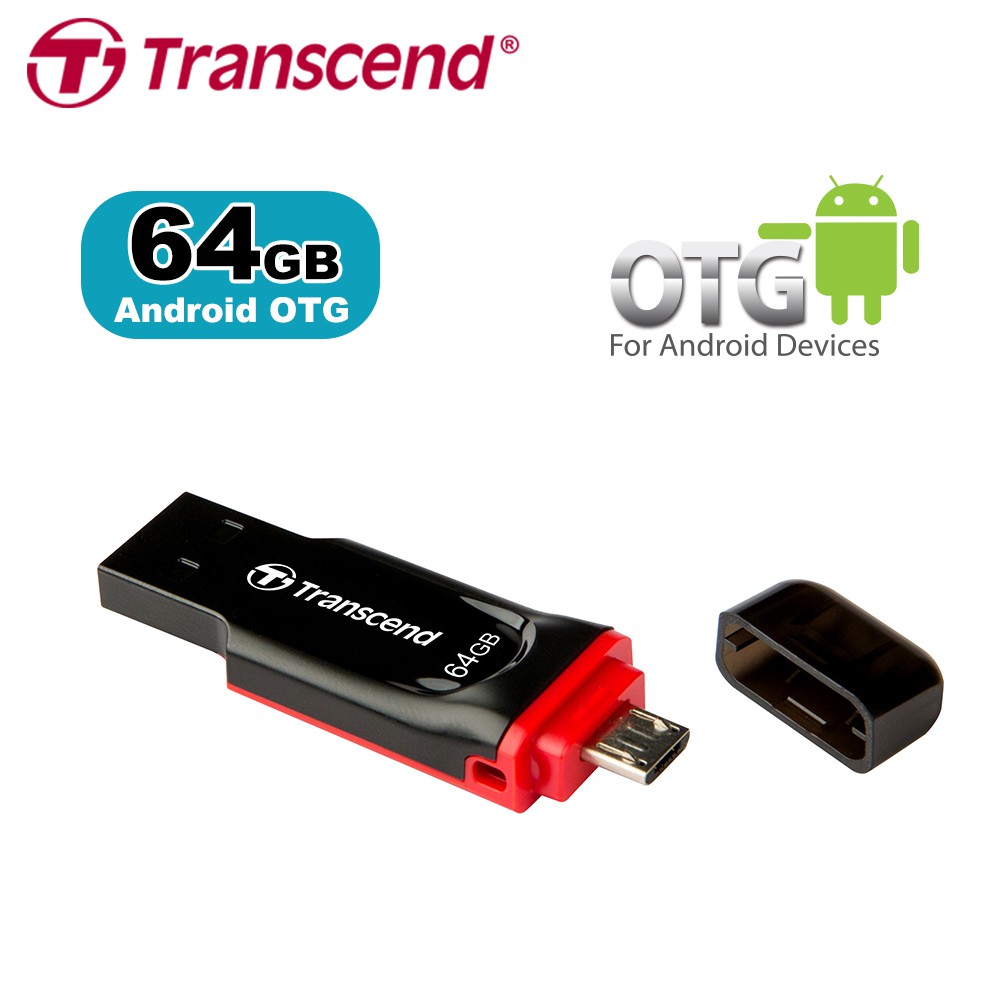 Transcend 創見jetflash Jf340 64g Otg 隨身碟 Android 裝置 蝦皮商城 Line購物