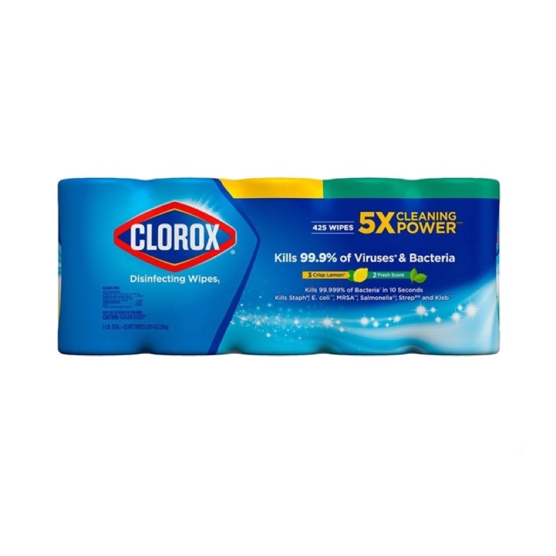 Clorox 高樂氏 萬用清潔擦拭濕巾 85張 X 5入 3組共15入 《好市多Costco線上代購》