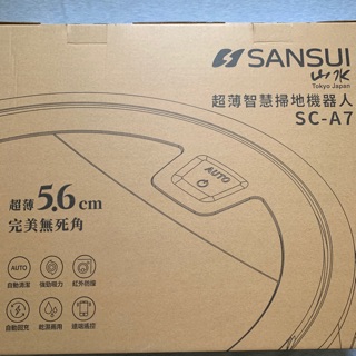 SANSUI 山水 SC-A7 WIFI超薄智慧掃地機器人