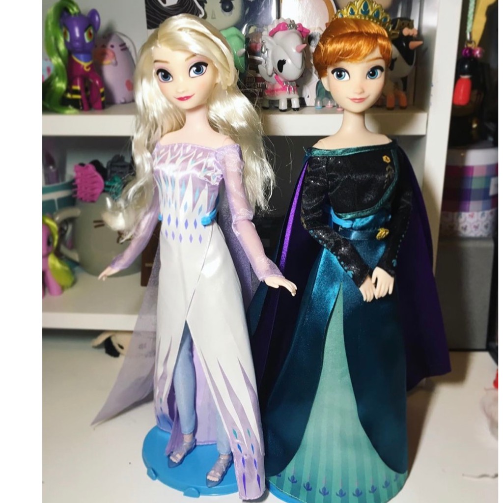預購❤️正版❤️美國迪士尼 FROZEN 冰雪奇緣 Elsa 艾莎 Anna 安娜 洋娃娃 娃娃 安娜 皇后 女王