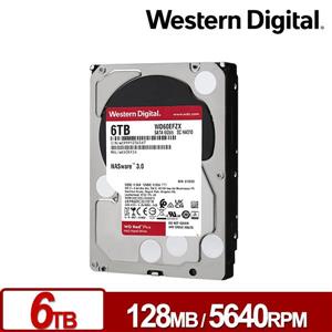 WD 紅標 Plus 6TB 3.5吋 NAS硬碟 (WD60EFZX) 可搭賣場內任一NAS再享優惠 全新品