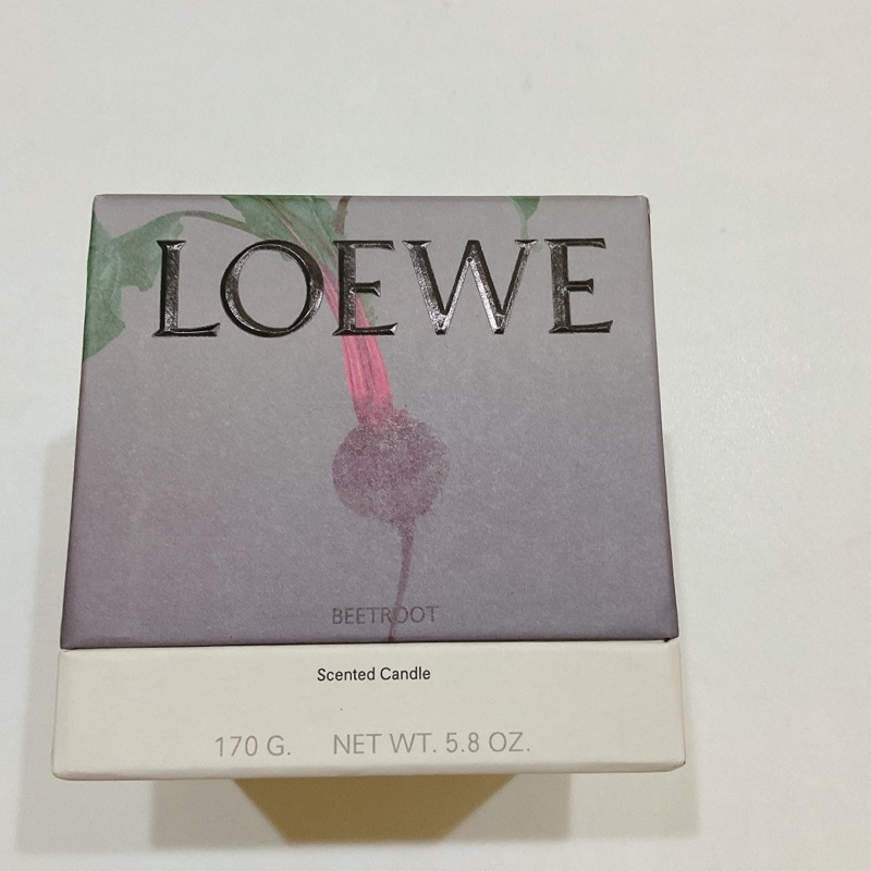 正品 170g LOEWE Beetroot scented candle 甜菜根 香氛蠟燭 現貨 二手 剩8成