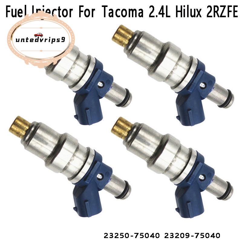 4pcs / Set 噴油器 23250-75040 23209-75040 for Toyota Tacoma 2.4
