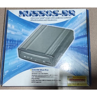 宏凱 NU550S-BR 金屬製質感 5.25吋 DVD DVD-RW BD Blue-ray 光碟機外接盒 硬碟外接盒