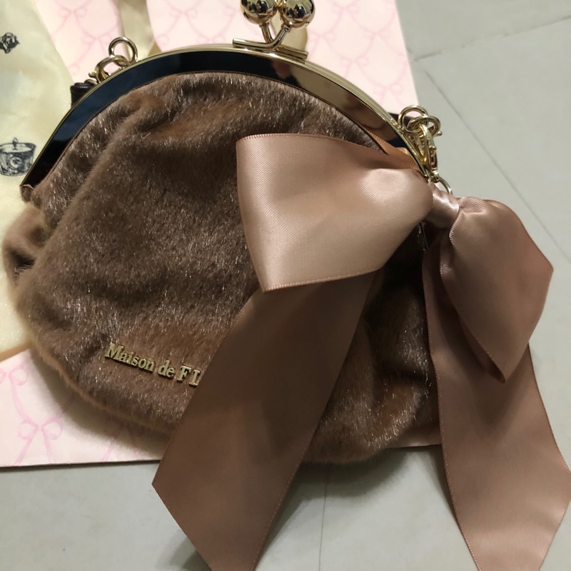 Maison De Fleur 福袋拆賣咖啡提包可放5吋以上手機 中夾 蝦皮購物