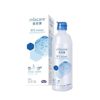 【蝦皮直營特選】美若康 睛透多效保養液 360ml/瓶 多入組 潔淨油脂 溫和保濕 去蛋白 隱形眼鏡 清潔液