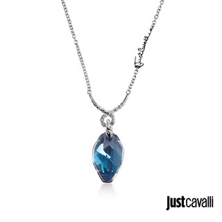 【JUST CAVALLI】蛇型女款藍寶石項鍊 N-JU-001