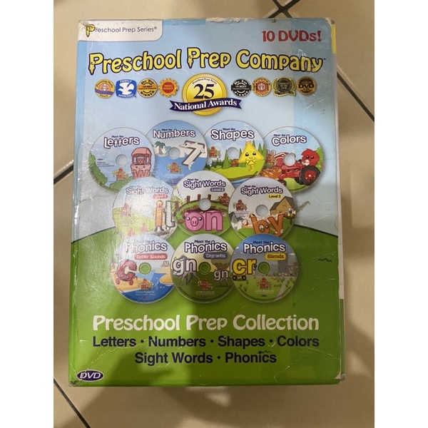 Preschool Prep - 入門最推薦「10片DVD完整組」