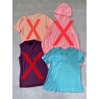 UNDER ARMOUR 休閒女款運動上衣 二手近全新 編號1287~1290 多款