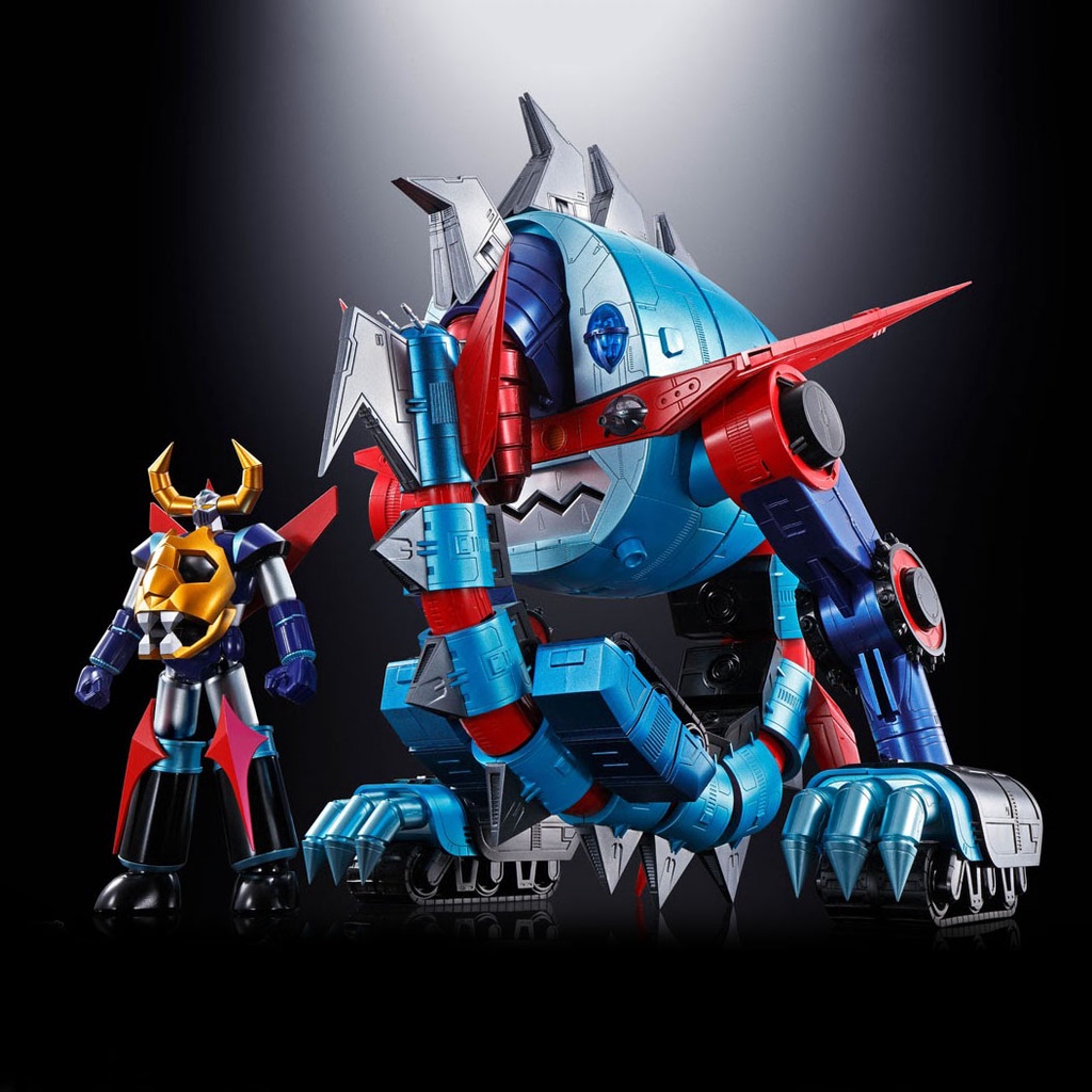 【BANDAI 】代理版 超合金魂 GX-100 GAIKING 鎧王 &amp; 大空魔龍