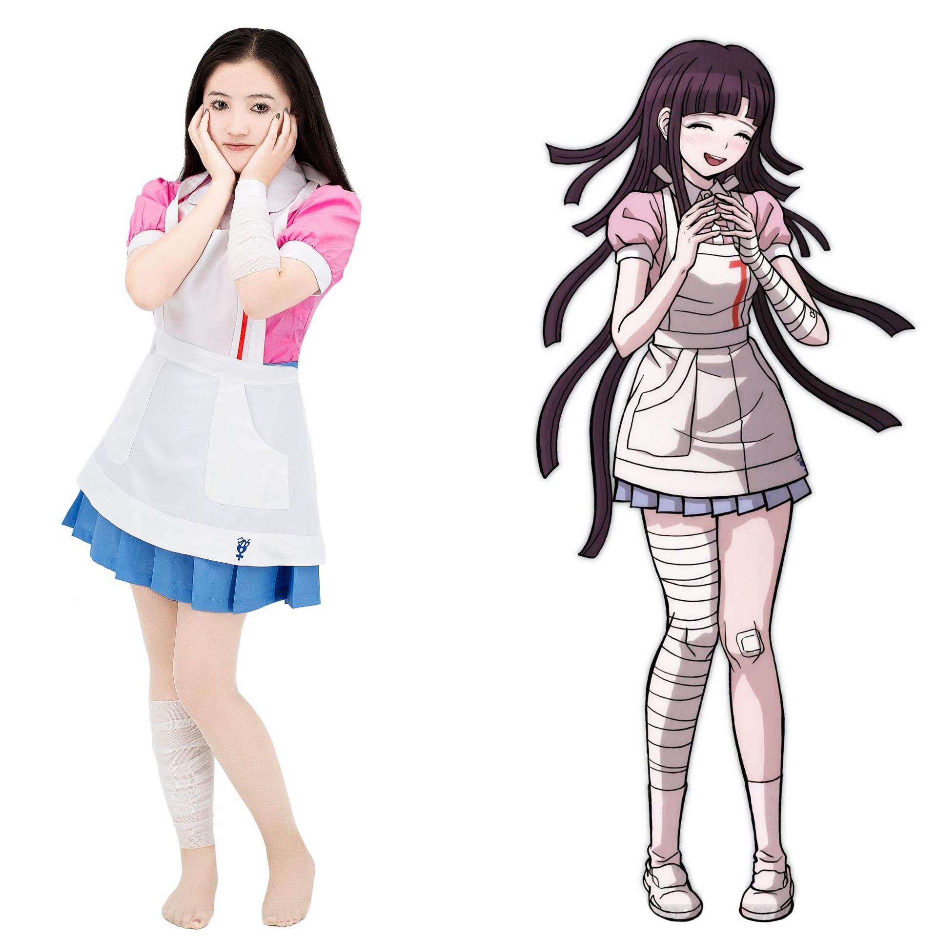 現貨超級彈丸論破cosplay再見絕望學園罪木蜜柑角色扮演套裝 蝦皮購物