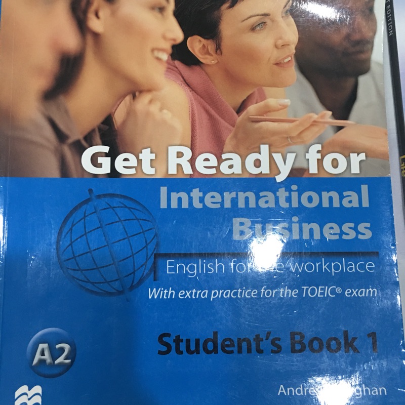 大學英文書 get ready for international business