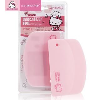 【台灣現貨】學廚chefmade KITTY(凱蒂貓) 刮板 麵團分割刀 蛋糕奶油刮板 烘焙工具 切麵刀 吐司刀刮板