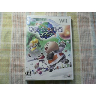 日版 Wii 歐普納大冒險 Opoona