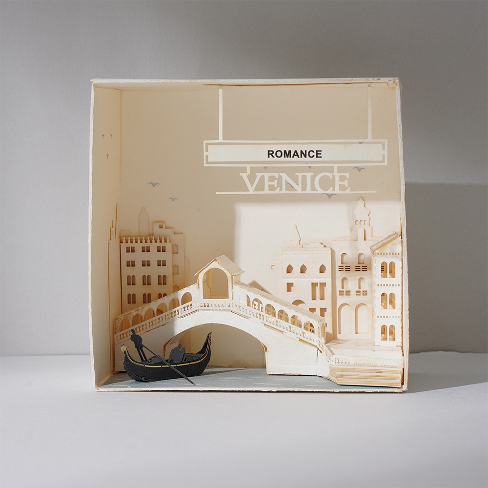 【知音文創】紙風景羅曼史｜紙模型 地景DIY材料包