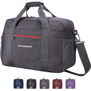 <現貨+預購>CANWAY 手提揹包 折疊式收納 可裝行李箱 55L容量 防潑水 旅行好物 平行輸入