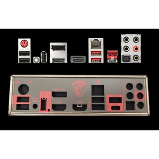 MSI 微星 Z170A GAMING M7 全新原裝彩色 加厚海綿 抗輻射 後檔板 後檔片