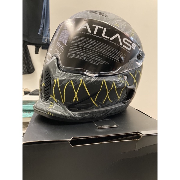 Ruroc Atlas 3.0萬聖節限定全罩安全帽 M Size