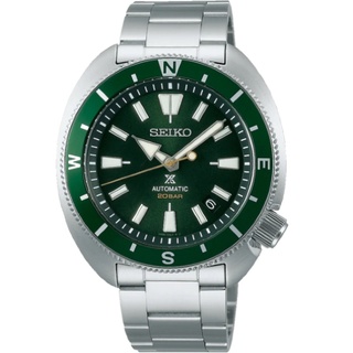 Seiko 精工 Prospex 4R35-04Y0U(SRPH15K1) 陸龜200米潛水機械錶 / 綠面42.5mm