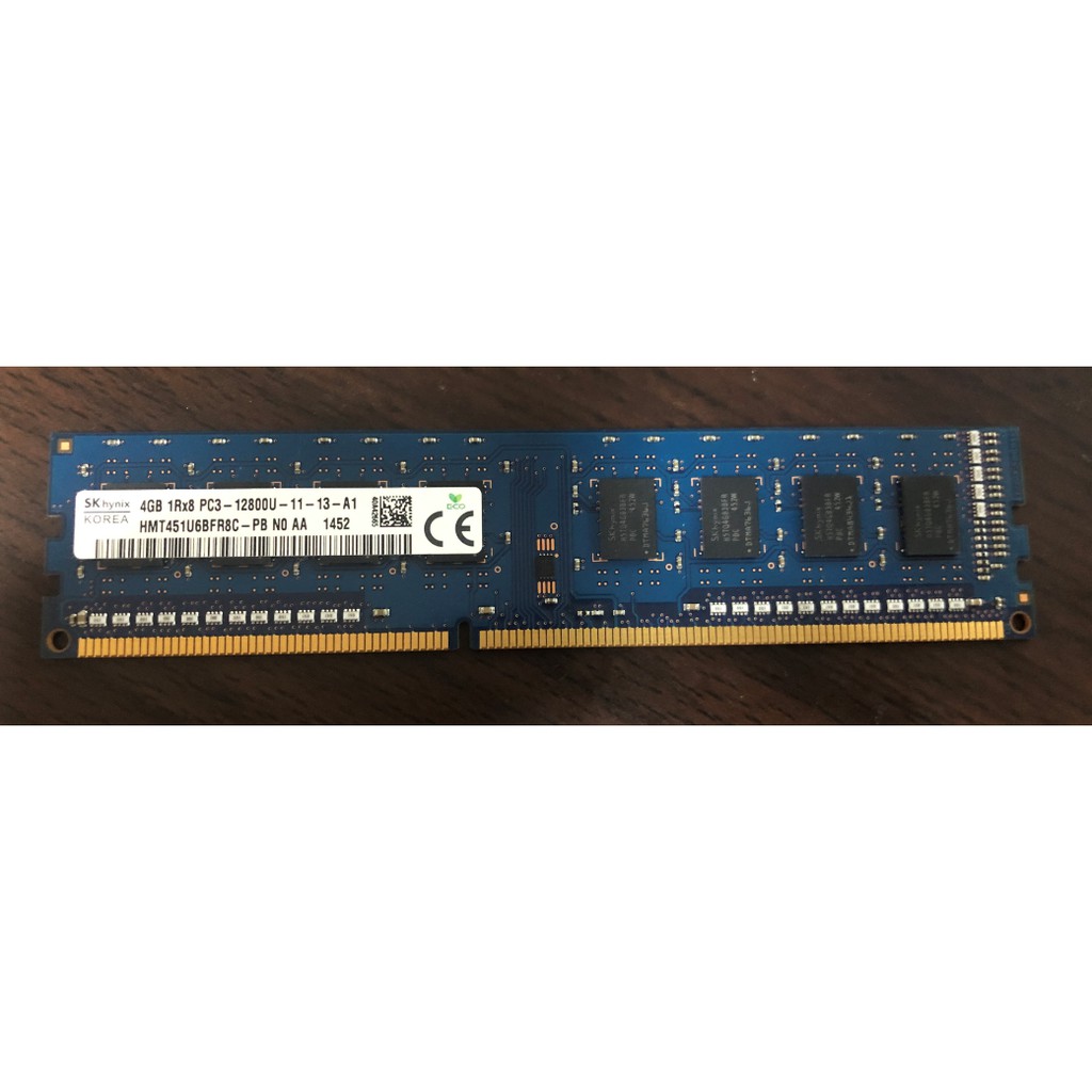 SK hynix 4GB 1Rx8 PC3-12800U-11-13-A1