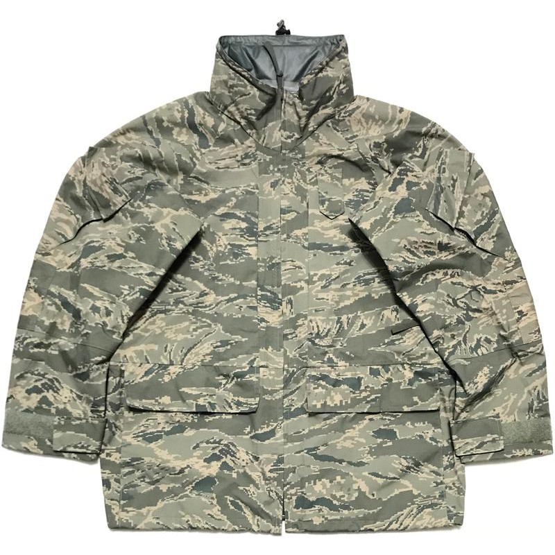 美軍公發 USAF 空軍 APECS GORE-TEX 風衣 外套 ABU 虎紋數位迷彩