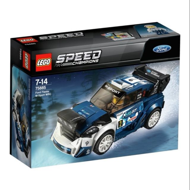 2018年樂高SPEED 賽車系列 LEGO 75885 Ford Fiesta M-Sport WRC
