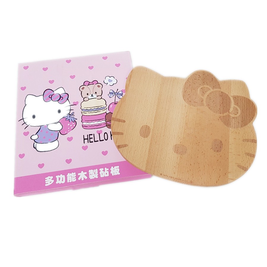 三麗鷗系列 Hello Kitty凱蒂貓  造型砧板 KT-1510-4712977465107