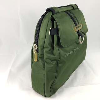 Hedgren|長肩背包-綠色側背包＄1880 4折起 休閒包 多功能 防水尼龍 全新 現貨