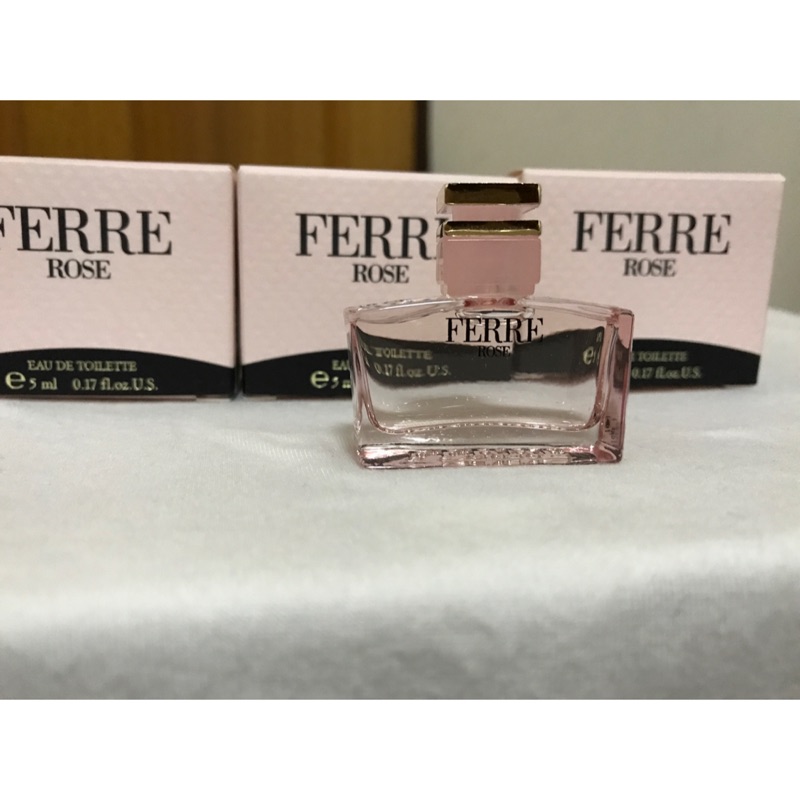 FERRE玫瑰女用小香水5ml