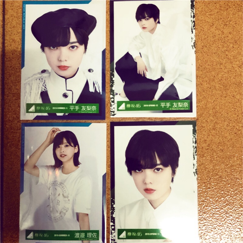現貨 欅坂46 渡邊理佐平手友梨奈生寫真 蝦皮購物