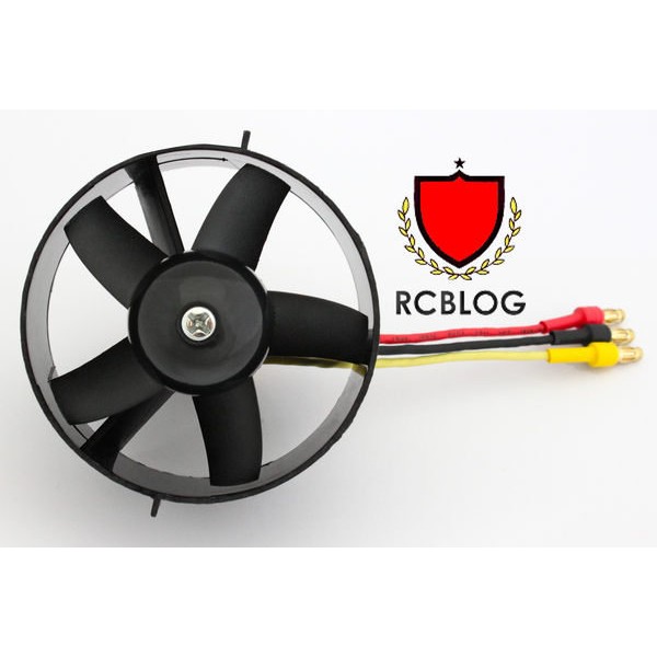 《RCBLOG》RC64/5+B2627 KV4300(11.1V)導風扇動態平衡組/64mm/5導風扇組