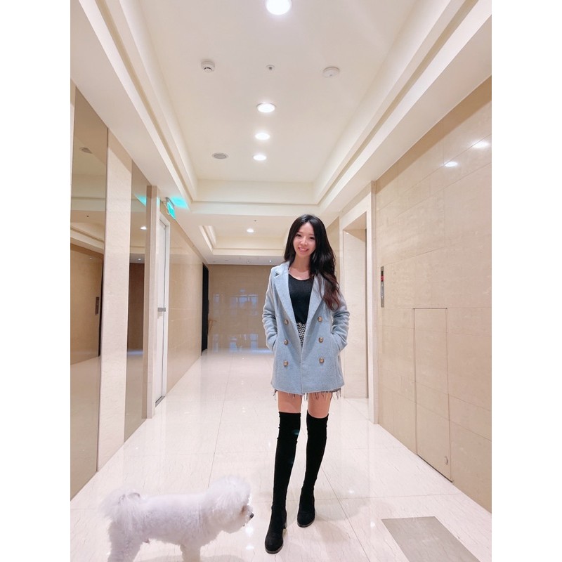 📍《正韓二手現貨》正韓毛呢大衣
