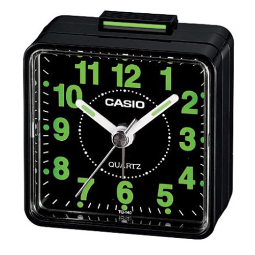 【CASIO】卡西歐 桌上型鬧鐘 TQ-140-1  原廠公司貨【關注折扣】