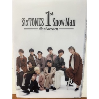 SnowMan SixTONES 一週年資料夾