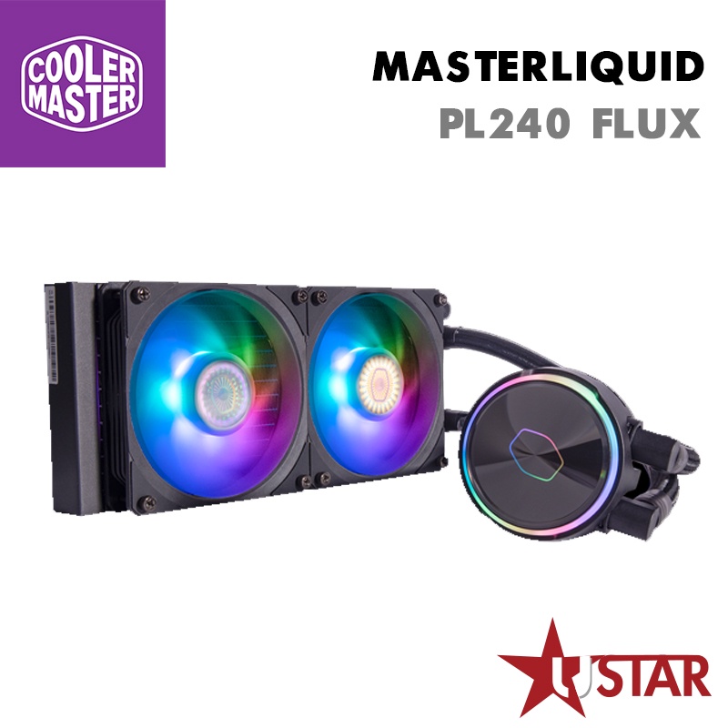 CoolerMaster 酷媽 MasterLiquid PL240 FLUX 水冷