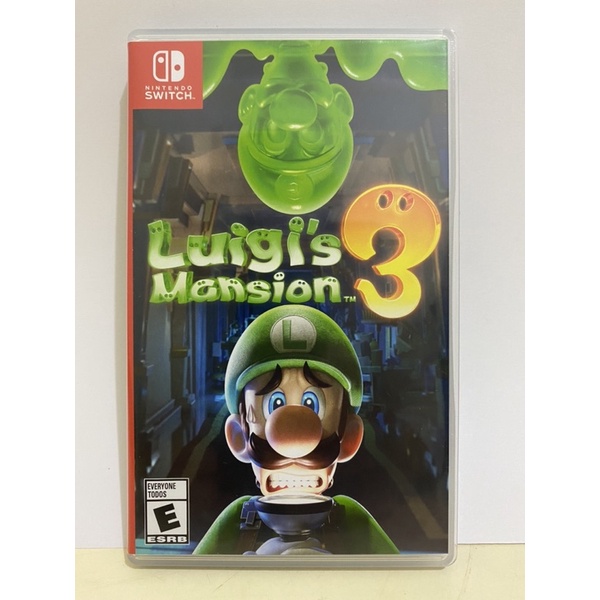 NS Switch 路易吉洋樓 3 繁體中文 路易鬼屋 Luigis Mansion 3 任天堂 遊戲 Nintendo