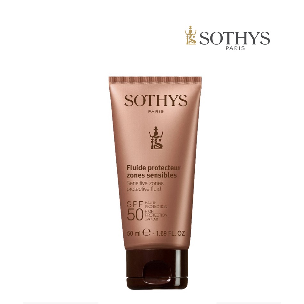 Sothys 防曬保護液 50ml SPF50 PA++++ (防曬防曬乳液無香精無色素適用性吸收保濕 UVA UVB