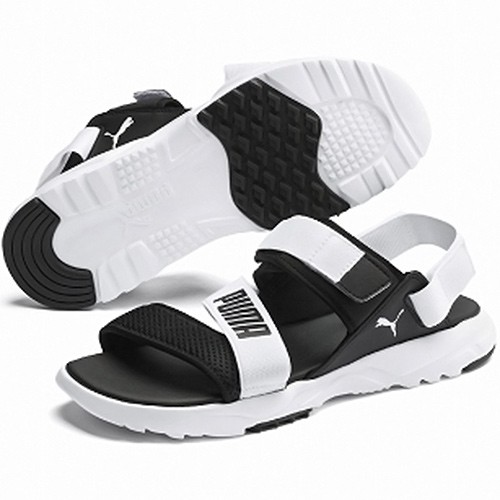 PUMA JS Trail Sandal男款白色織布涼鞋-NO.37248802