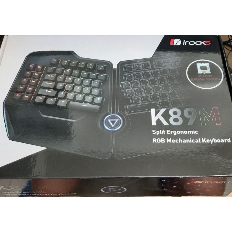 irocks K89M RGB 可分離人體工學機械式鍵盤