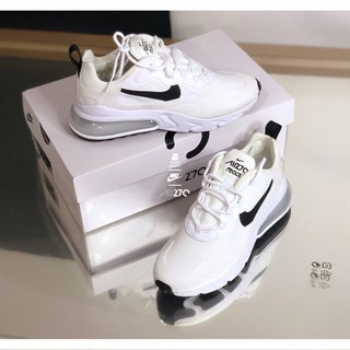 【逢甲 FUZZY】W Nike Air Max 270 React 白黑 熊貓 女款 CI3899-101