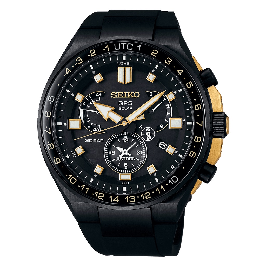 SEIKO 精工 ASTRON 太陽能GPS鈦金屬腕錶-矽膠帶(SSE174J1)(8X53-0BD0SD)47mm