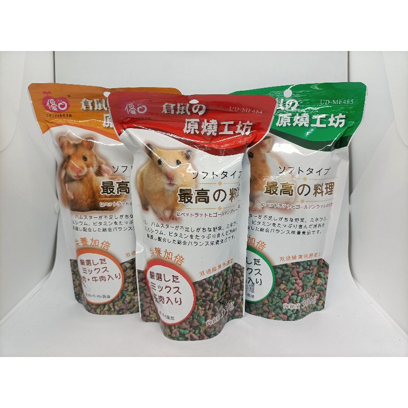 優豆 倉鼠原燒工坊 300g 燒肉食堂 哈姆太郎 鼠飼料