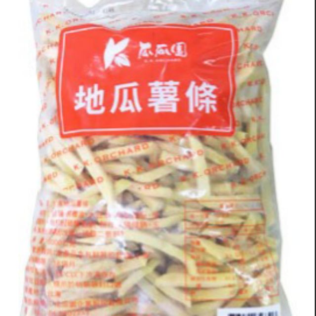 【瓜瓜園】金黃地瓜薯條營業包(3kg/包效期優惠，限購商品，
#食品限冷凍宅配送達*無法超取配送喔！賣家黑貓冷凍宅配運費