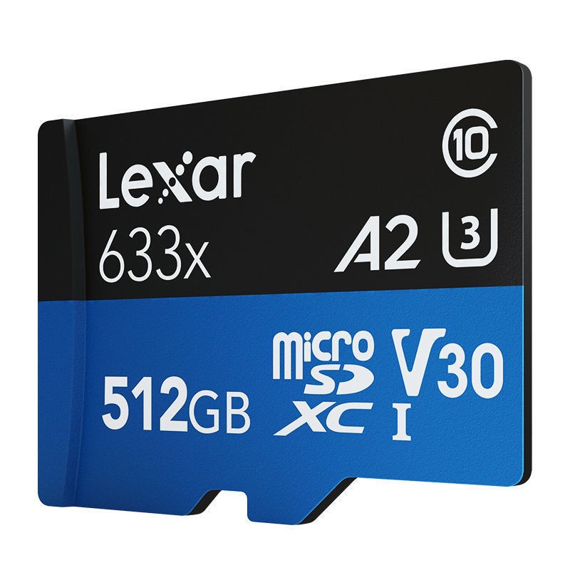 現貨 爆款秒出 Lexar雷克沙高速TF卡512G 633XA2存儲卡Switch遊戲機平板SD內存卡 閃存